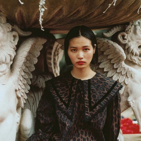 Damson Madder Leopard Print Blouse - Picture 2 of 7